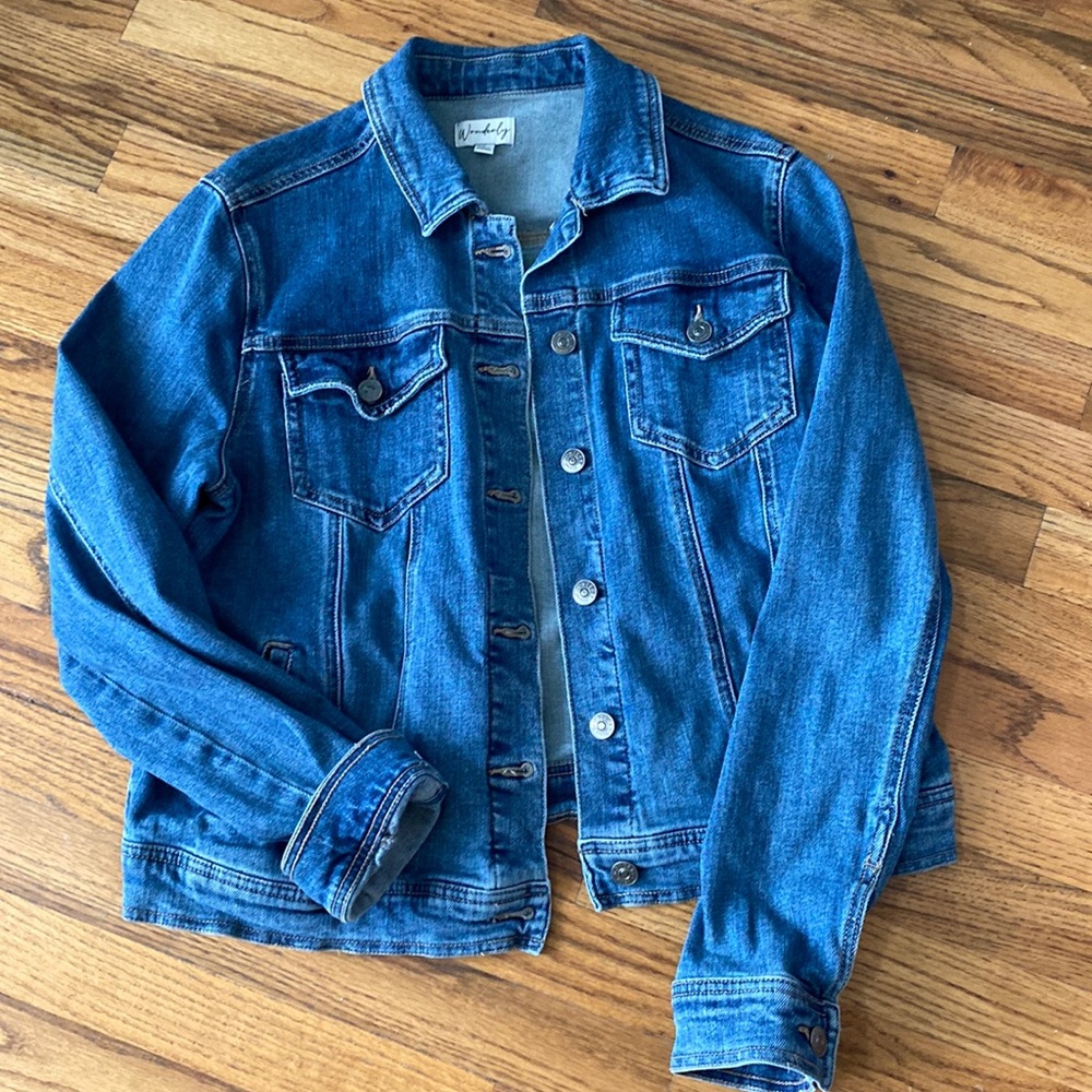 Wonderly Denim jacket*euc*